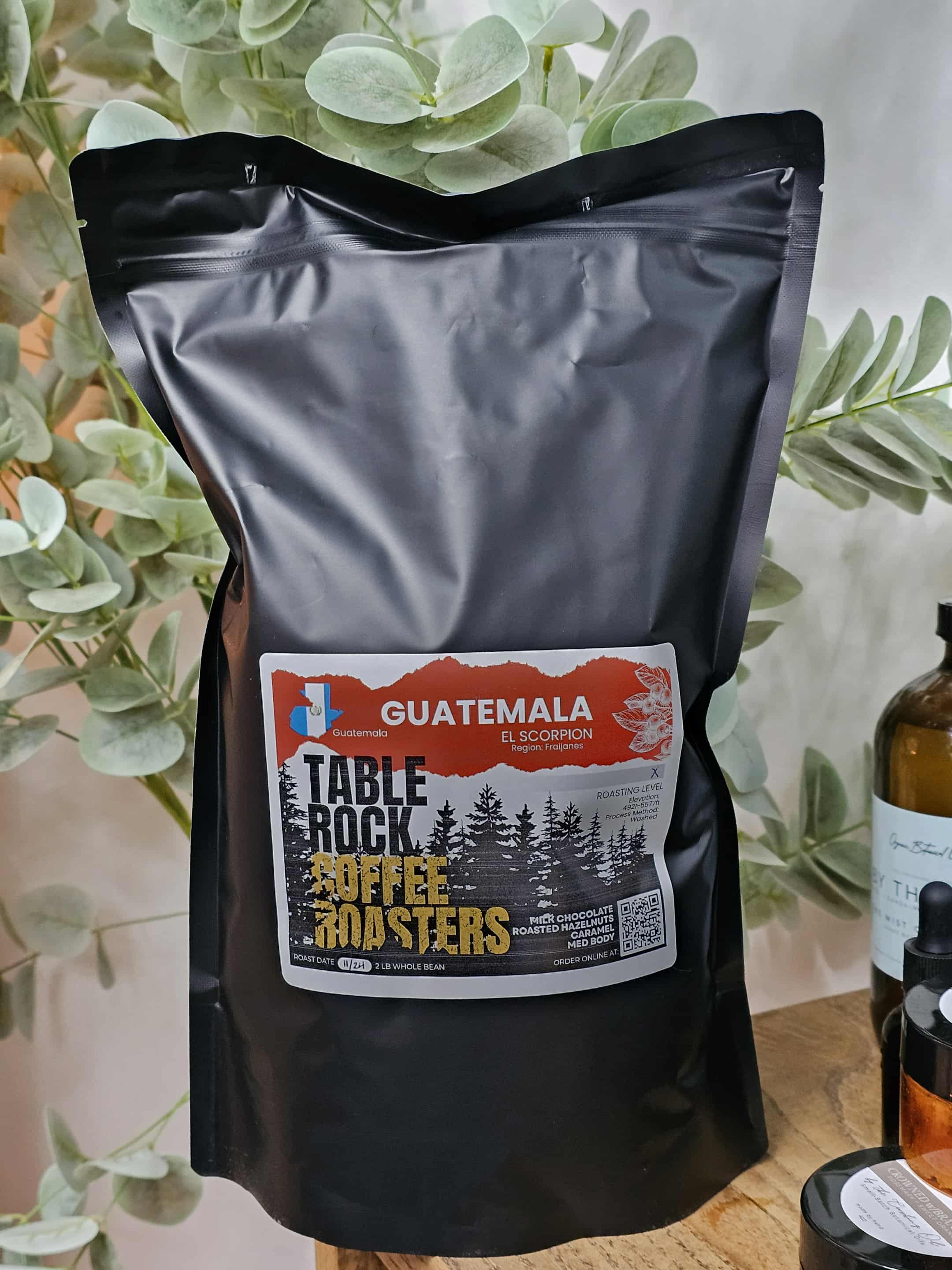GUATEMALA El Scorpion | Dark Roast Coffee 7LB Bag – Table Rock