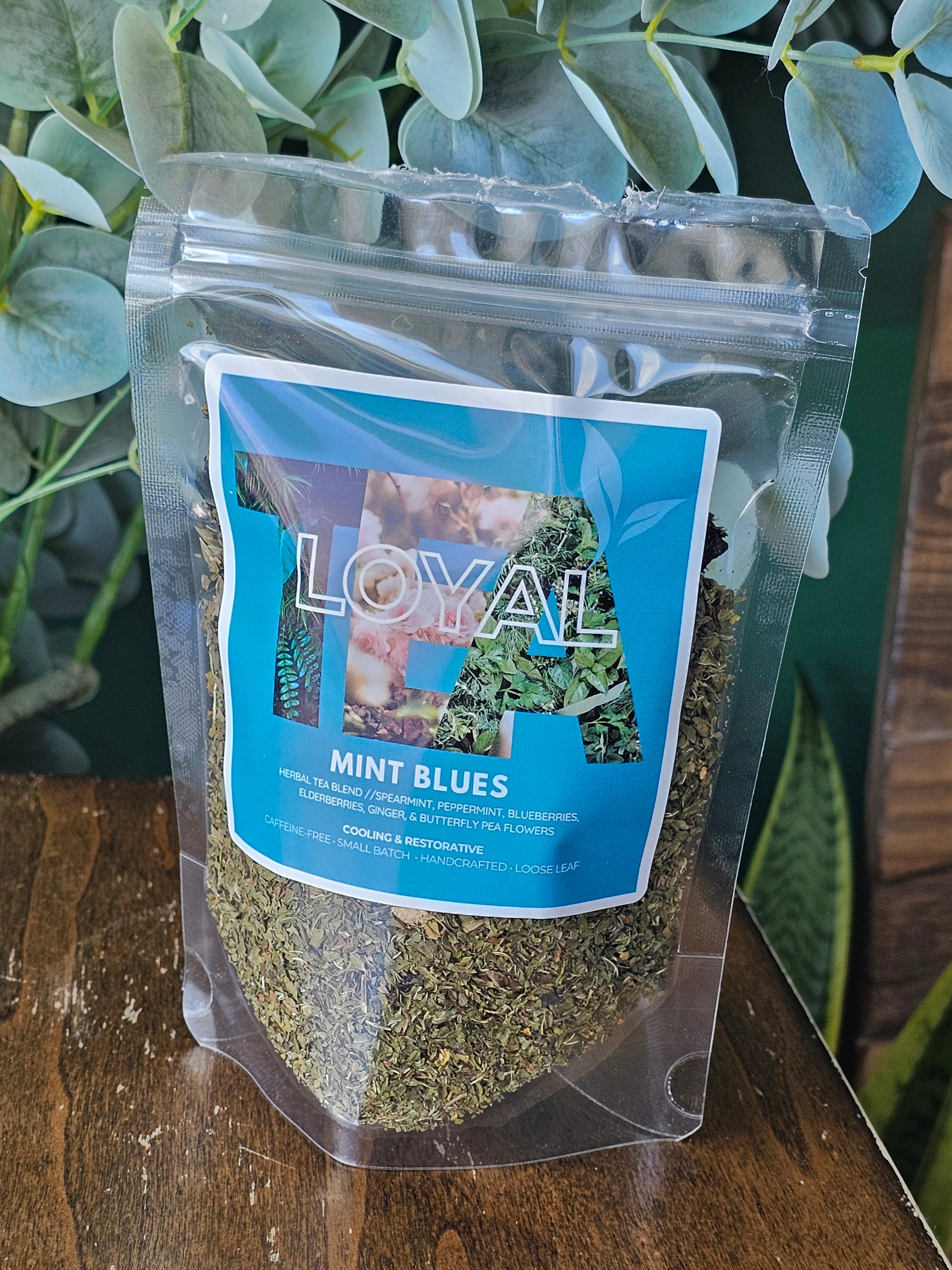 LoyalTea Mint Blues Herbal Tea Collection