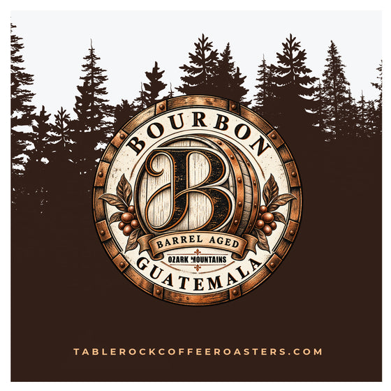 10oz Bourbon-Barrel Aged Guatemala Dark Roast