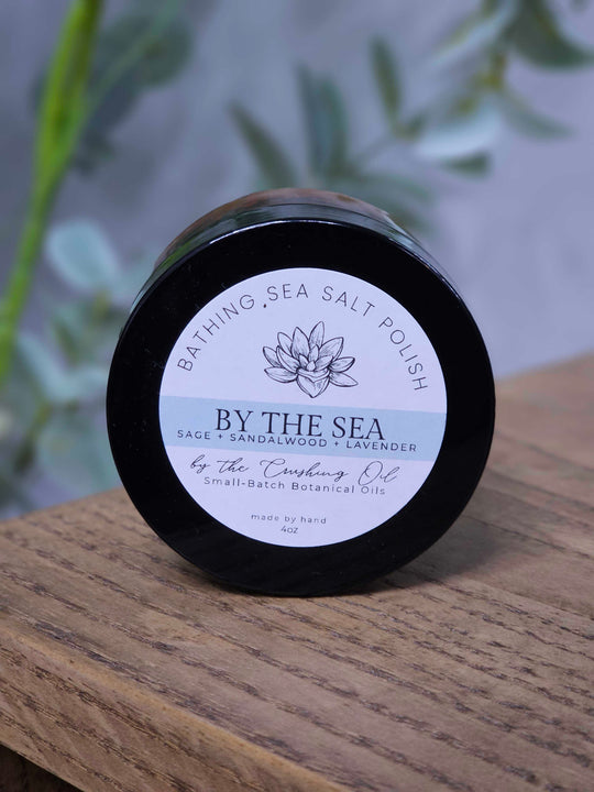 By The Sea  |   Bathing Sea Salt Polish (Sage + Sandalwood + Lavender)