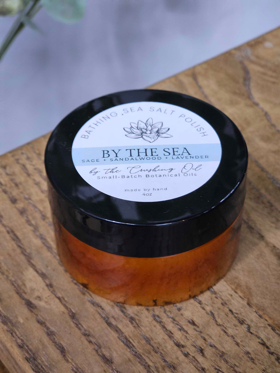 By The Sea  |   Bathing Sea Salt Polish (Sage + Sandalwood + Lavender)