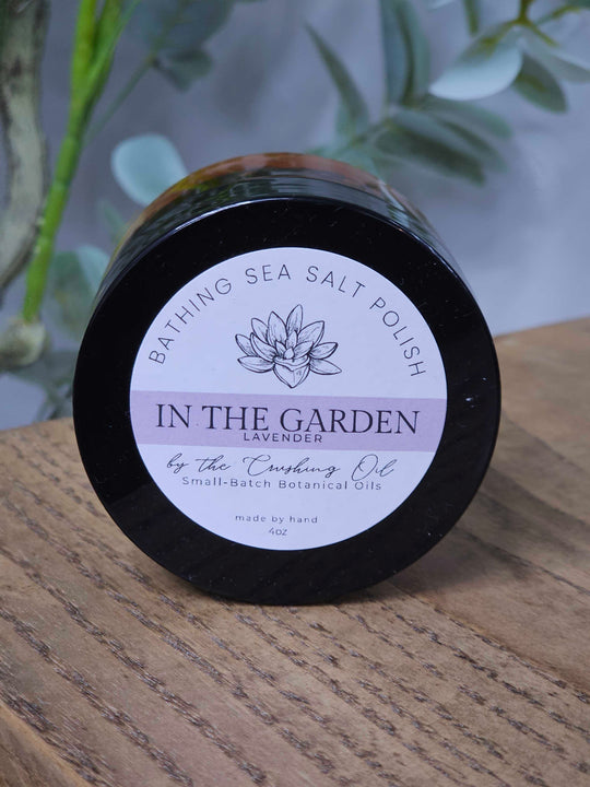 In The Garden  |  Bathing Sea Salt Polish (Lavender)