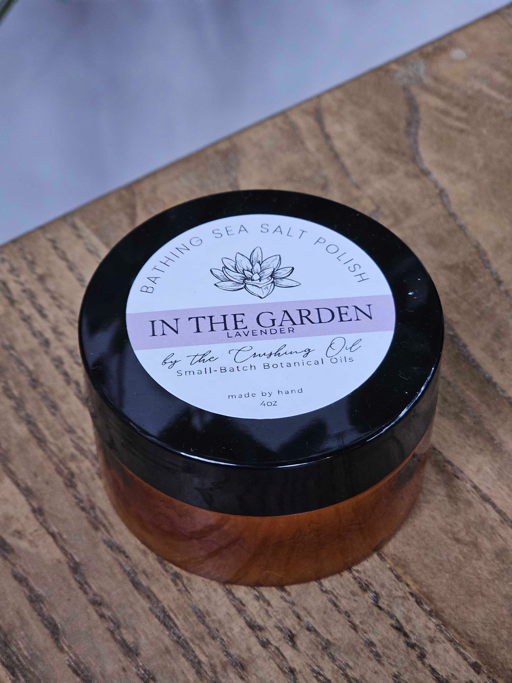 In The Garden  |  Bathing Sea Salt Polish (Lavender)