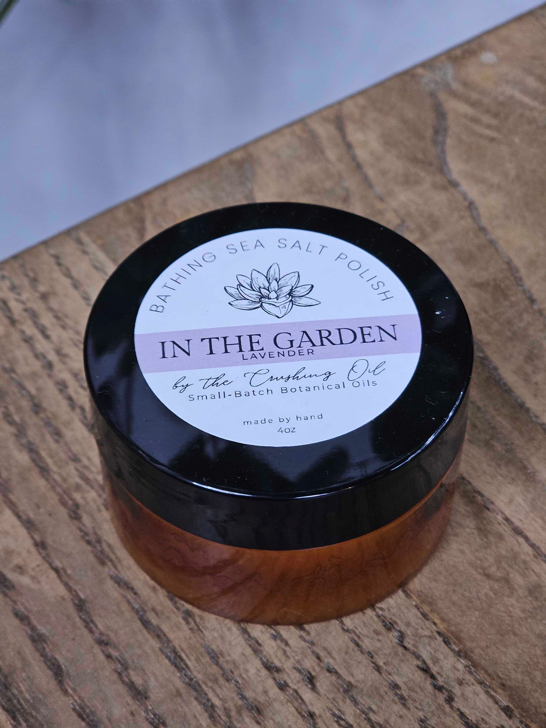 In The Garden  |  Bathing Sea Salt Polish (Lavender)