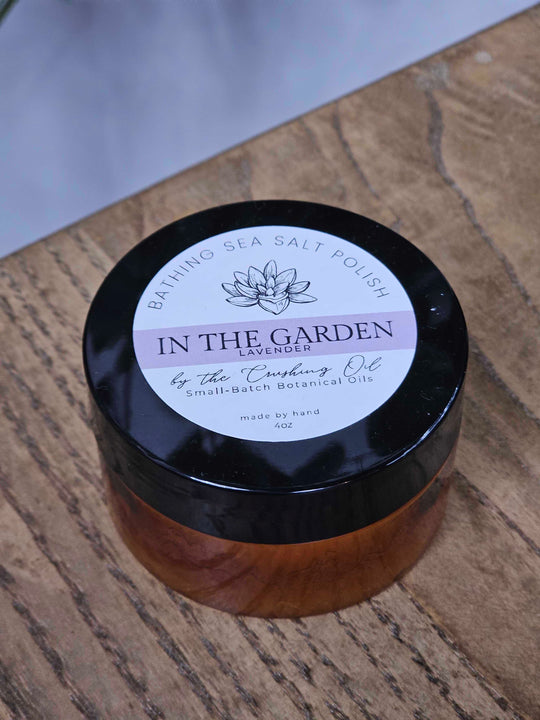 In The Garden  |  Bathing Sea Salt Polish (Lavender)