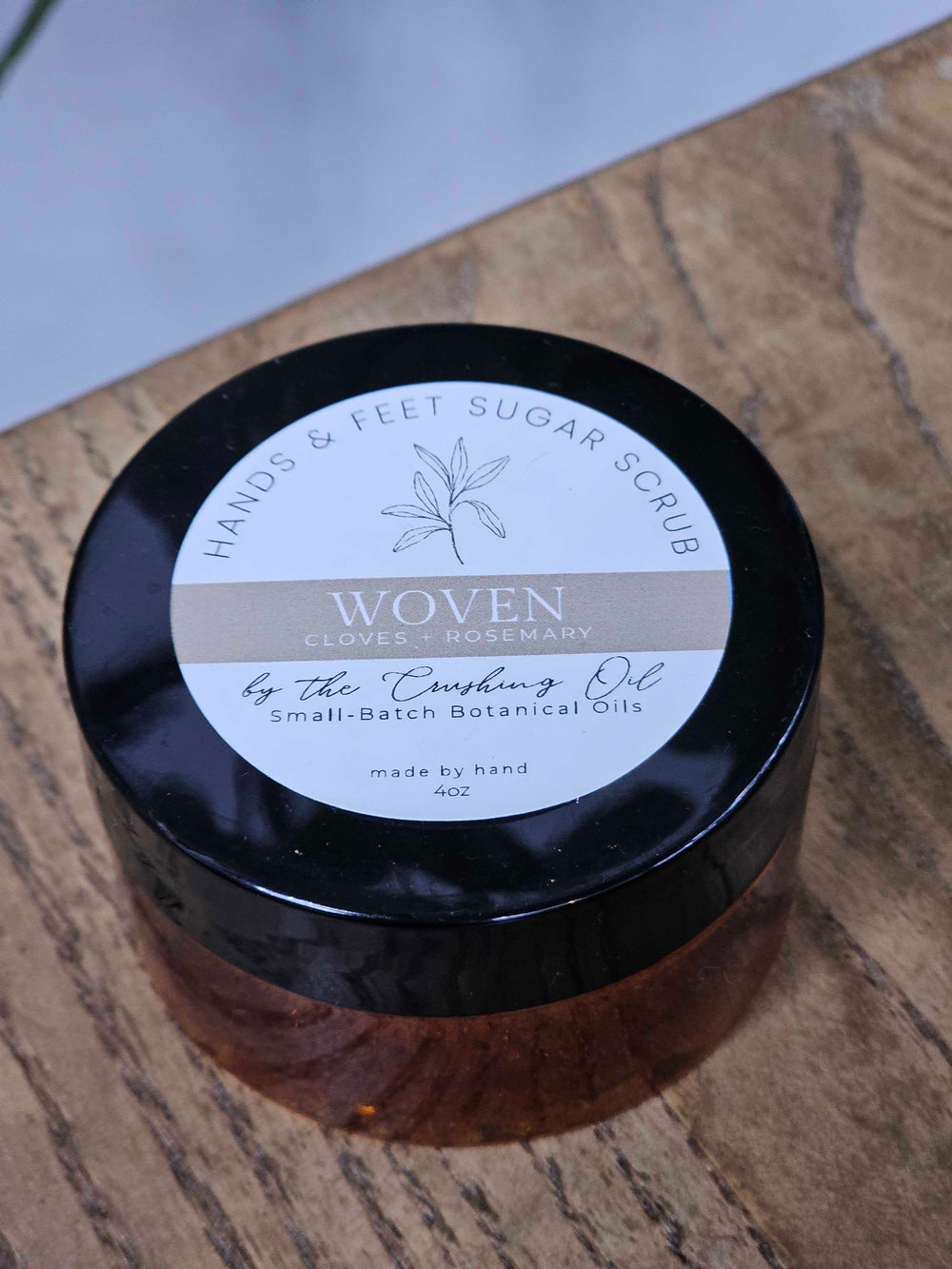 Woven  |   Hands & Feet Sugar Scrub (Cloves + Rosemary)