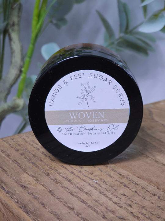 Woven  |   Hands & Feet Sugar Scrub (Cloves + Rosemary)