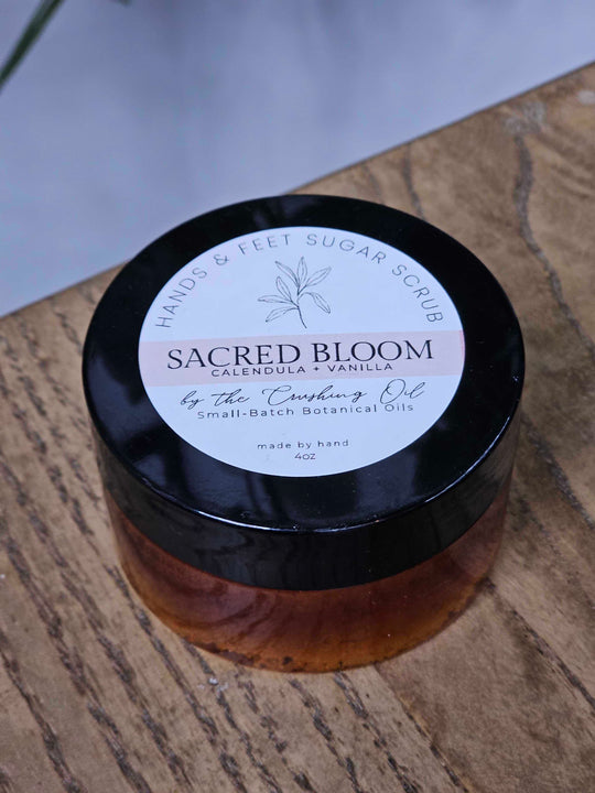Sacred Bloom  |   Hands & Feet Sugar Scrub (Calendula + Vanilla)