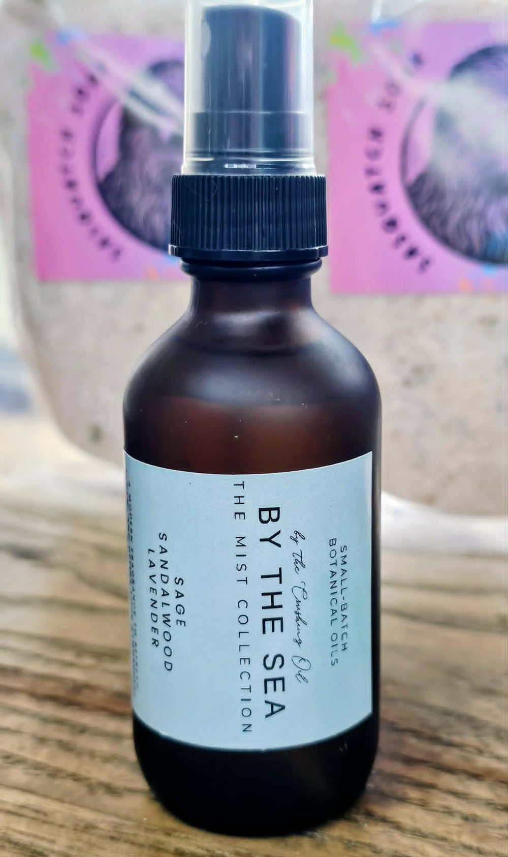 By The Sea | On-The-Go Mist Spray  (Sage + Sandalwood + Lavender)