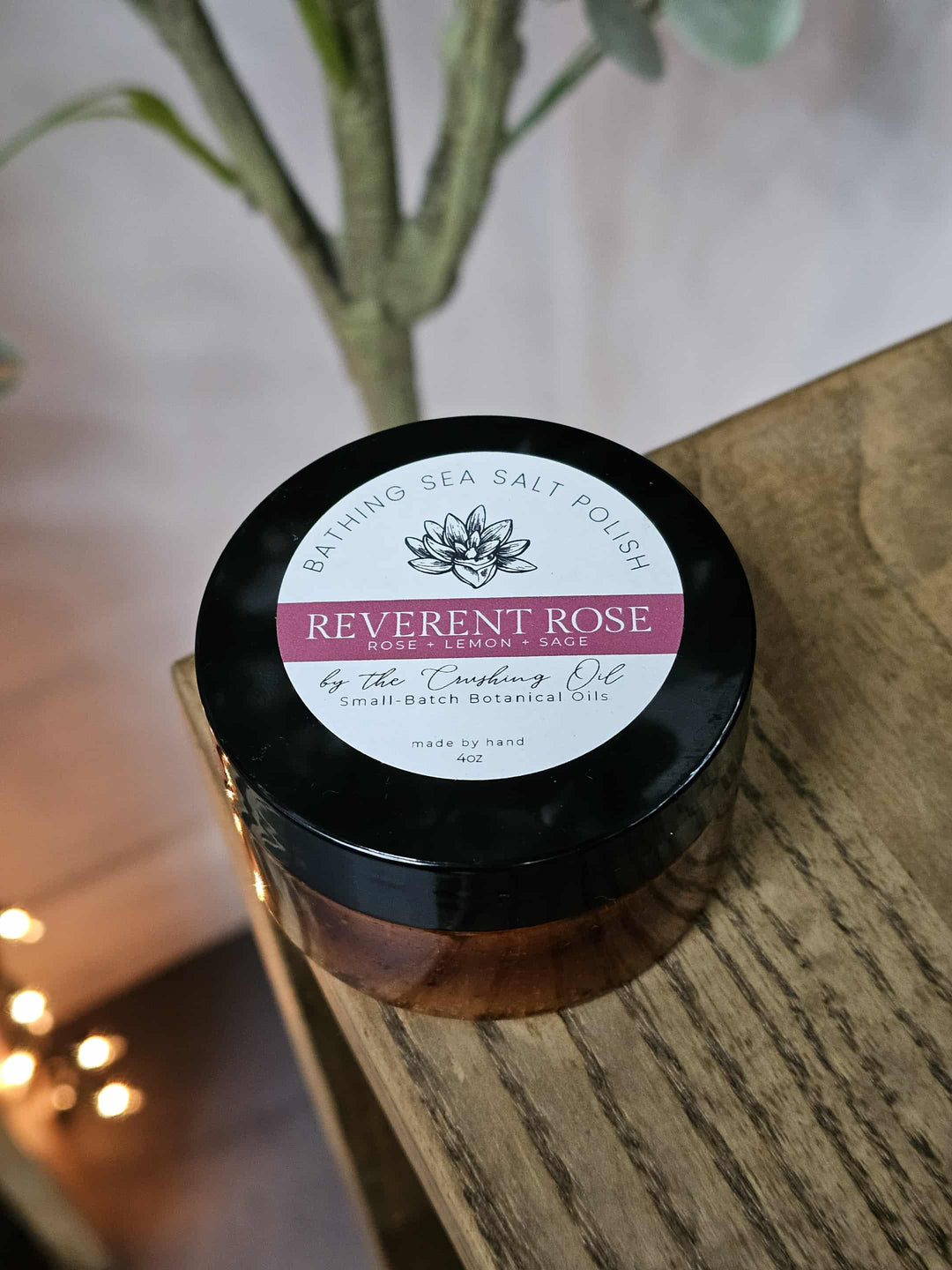 Reverent Rose  |   Bathing Sea Salt Polish (Rose + Lemon + Sage)