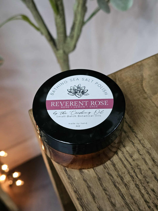 Reverent Rose  |   Bathing Sea Salt Polish (Rose + Lemon + Sage)
