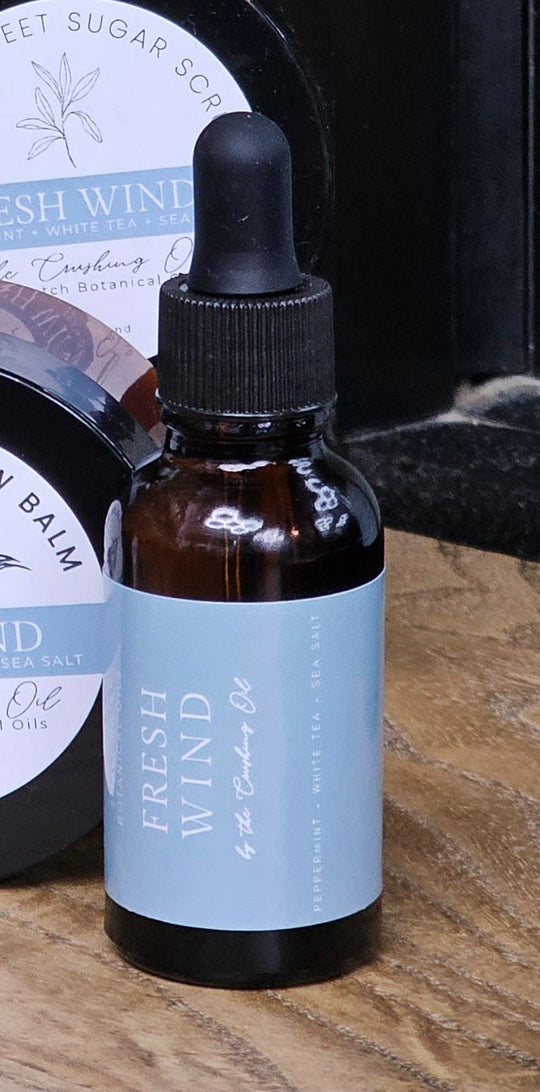 Fresh Wind   |   Fragrance & Body Oil (Peppermint + White Tea + Sea Salt)