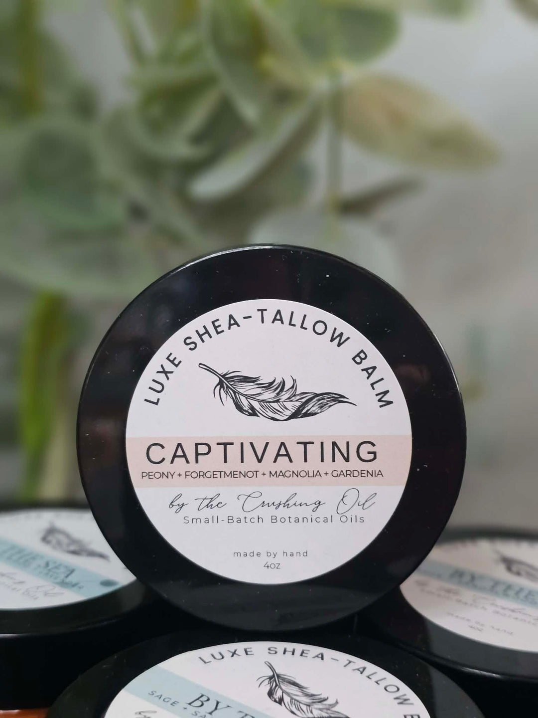 Captivating |   Luxe Shea-Tallow Balm  (Peony + Forget Me Not + Magnolia + Gardenia)
