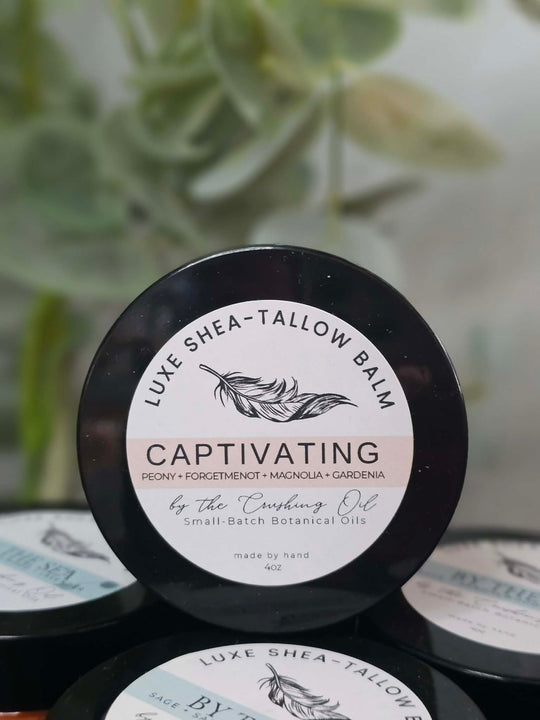Captivating |   Luxe Shea-Tallow Balm  (Peony + Forget Me Not + Magnolia + Gardenia)