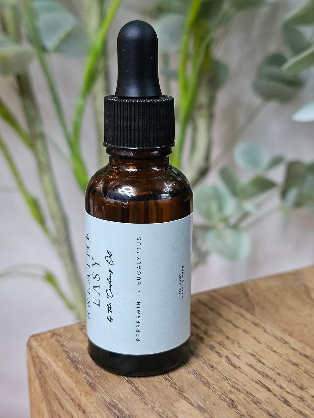 Breathe Easy   |  Fragrance & Body Oil (Peppermint + Eucalyptus)