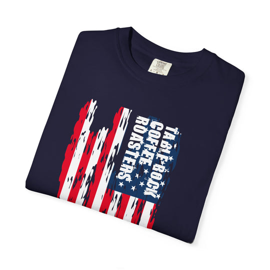 T-Shirt — Take Back Coffee Roasters American Flag Graphic