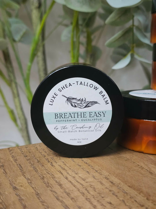 Breathe Easy  |   Luxe Shea-Tallow Balm (Peppermint + Eucalyptus)