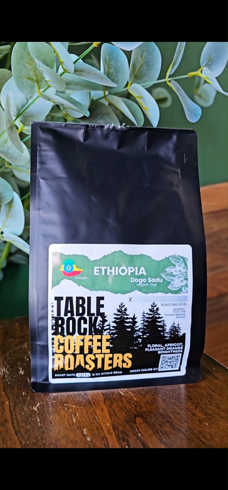 ETHIOPIA Dogo Sodu |   Light Roast Coffee 12oz Bag