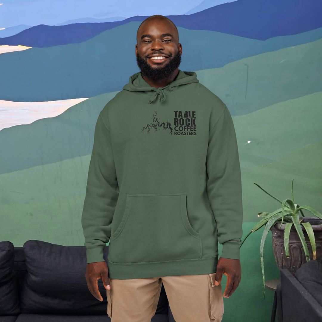 Table Rock Lake Hoodie - Pigment-Dyed Cozy Pullover