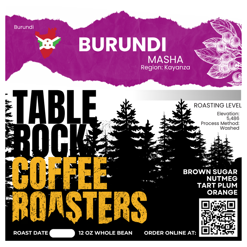 BURUNDI Masha    |    Light Roast Coffee  2lb Bag