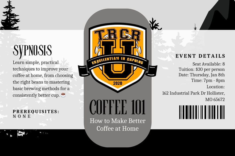 TRCRU Coffee 103: Sensory Lab