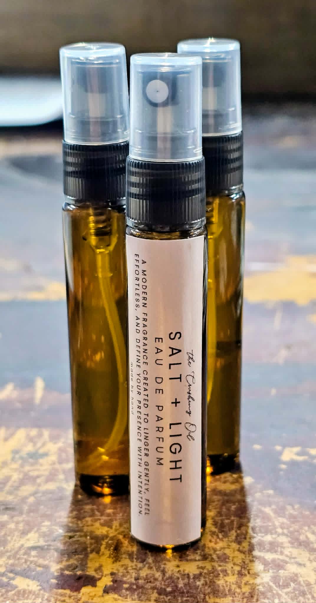 Salt + Light  |   Eau De Parfum  (Gardenia + Peony + Salt)