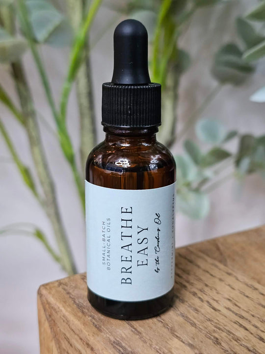 Breathe Easy   |  Fragrance & Body Oil (Peppermint + Eucalyptus)