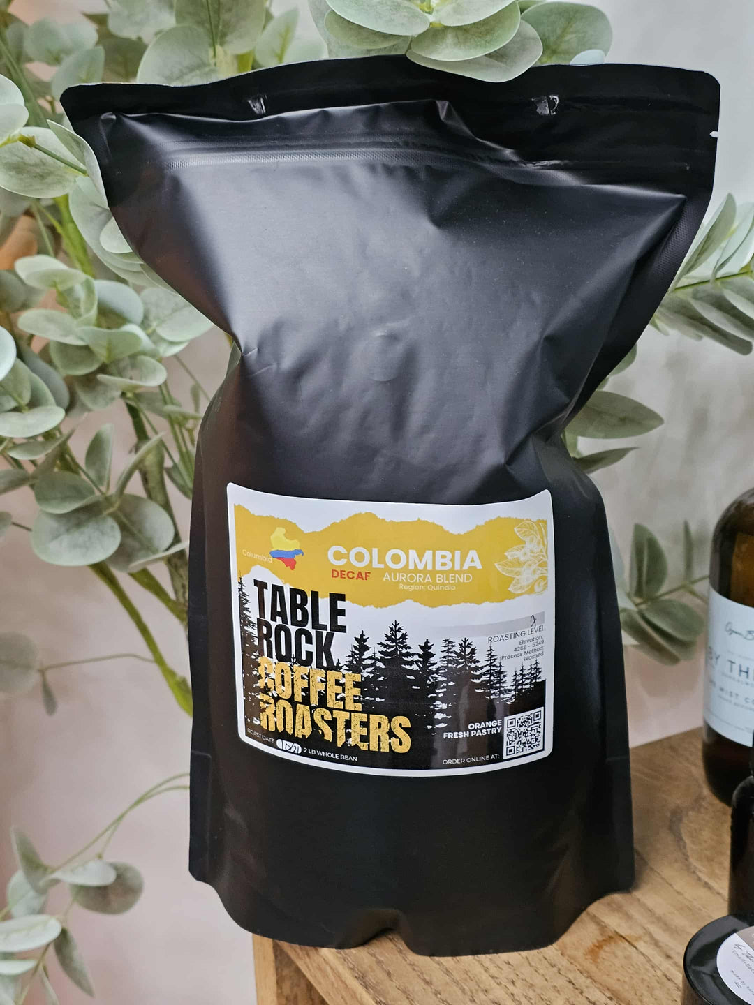 COLUMBIA DECAF Aurora Blend   |   Medium Roast Coffee 2LB Bag