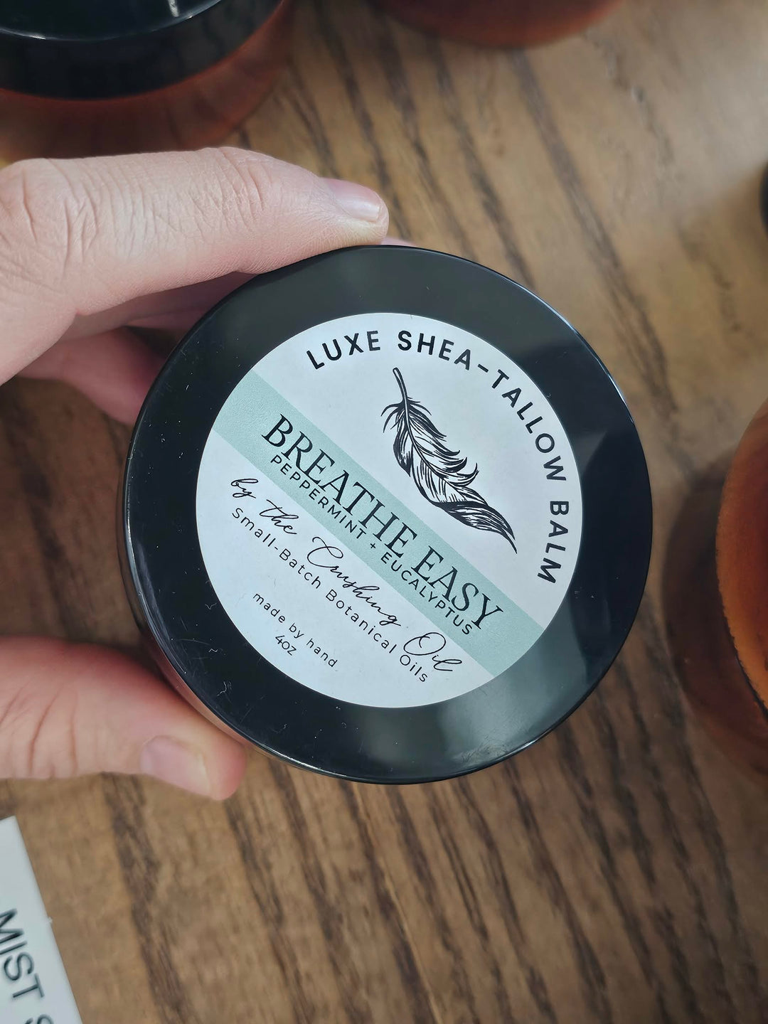 Breathe Easy  |   Luxe Shea-Tallow Balm (Peppermint + Eucalyptus)