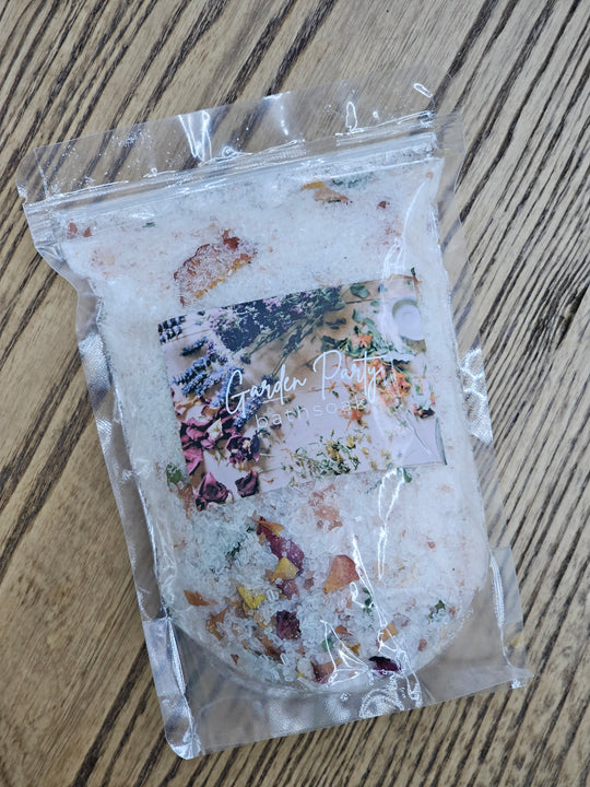 Garden Party | Bath Soak  (Peony + Gardenia + Rose + Vanilla)